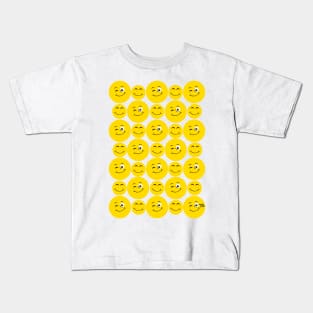 Cool emojis Kids T-Shirt